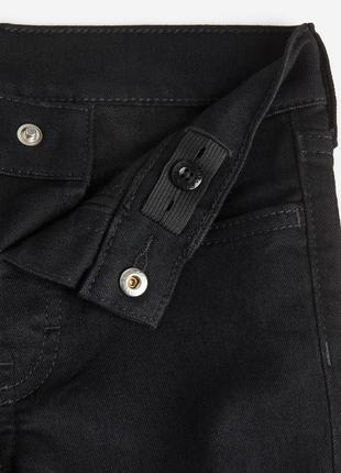 Чорні брюки  штани джинси суперстрейч вузького крою h&m10 фото