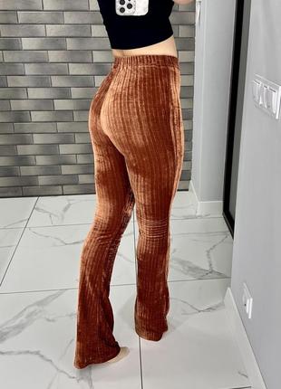 Трендовые женские брюки клеш costes rebel