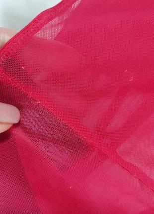Uk 14 / сексуальные высокие красные прозрачные кружевные трусики бразильян ann summers нюансик!10 фото
