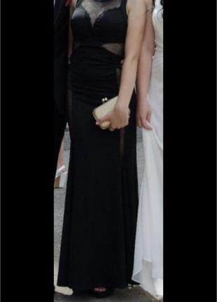 Довга чорна сукня , вечірня сукня , длинное платье2 фото