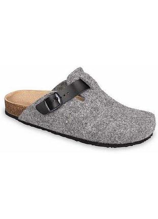 Сабо ортопедичні чоловічі домашні rim, grubin (сірий, 45)