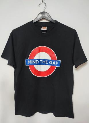 Футболка чоловіча пряма широка mind the gap classic man, розмір m