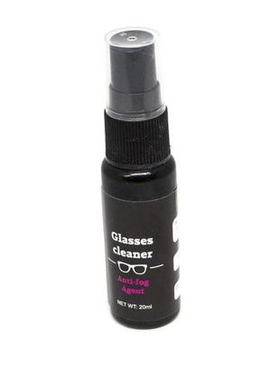 Anti-fog спрей "glasses сleaner" (спрей від запотівання, чорний пласт.флакон 20 мл)