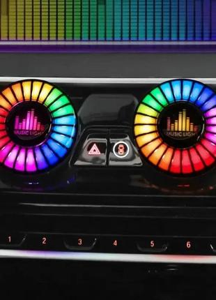 Автомобильный ароматизатор с led подсветкой music light