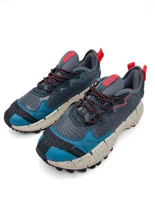 Кроссовки мужские kinetica ii edge black blue termo