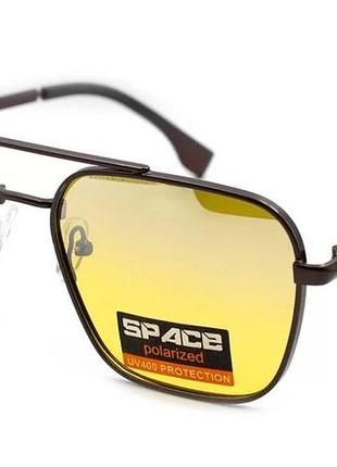 Желтые очки с поляризацией space spc50022-c2-9 polarized (yellow-mirror gradient)