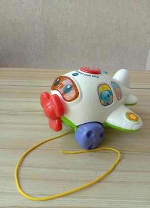 Музыкальная каталка самолет vtech