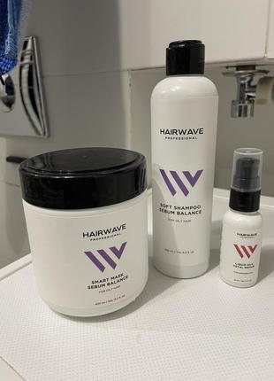 Hairwave шампунь маска и шелк для волос