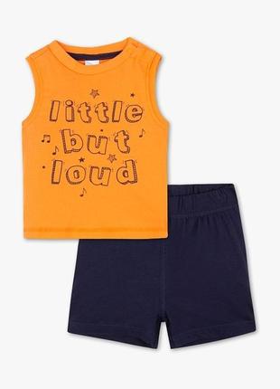 Комплект футболка шорты спортивный костюм для мальчика оригинал с&amp;a