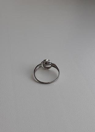 Серебряное кольцо с ониксом3 фото