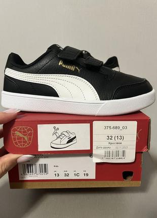 Нові дитячі кеди puma shuffle kids2 фото