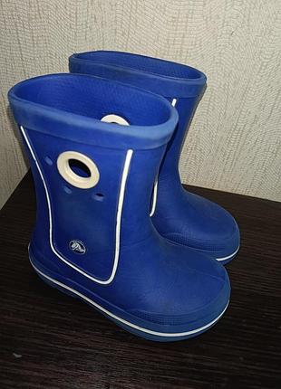 Резинки crocs резиновые сапоги 17.5 см