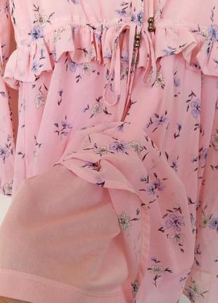 Сукня в квітковий принт, легке плаття2 фото