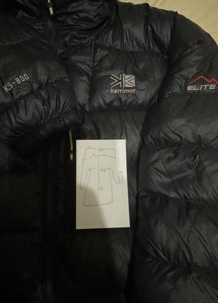 Оригинальный мужской пуховик куртка karrimor elite ks-8008 фото