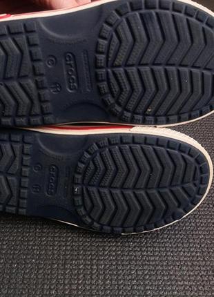 Синие сандалии crocs на мальчика5 фото