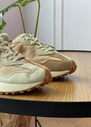 New balance anb brand x 327 'beige gum'7 фото