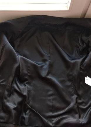 34-36р. женский пиджак  в полоску polo garage5 фото