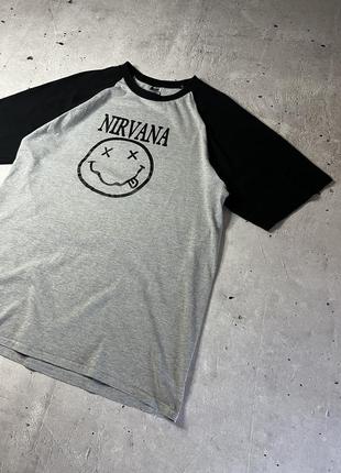 Nirvana vintage tee original мужская футболка оригинал2 фото