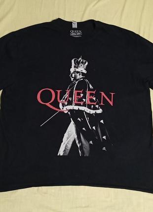 Футболка оверсайз рок гурт queen.