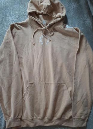 Худи с капюшоном и карманами состав хлопок