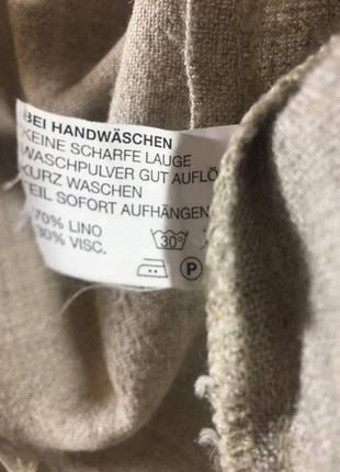 Scheiber льняная с вискозой австрийская рубашка этатно бохо9 фото