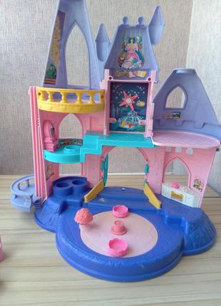 Интерактивный замок fisher-price little people disney princess songs palace6 фото