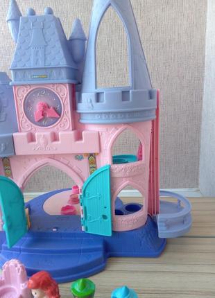 Інтерактивний замок fisher-price little people disney princess songs palace4 фото