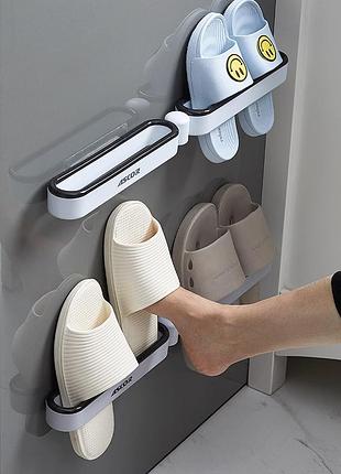 Універсальна поличка для взуття shoe holder полиця у ванну для рушника