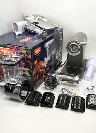 Кухонная мясорубка magio mg-271, мясорубка для наполнения колбас, электромясорубки для дома pm-856 для бара