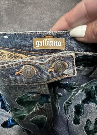 Galliano 🔥🔥юбка джинсовая3 фото