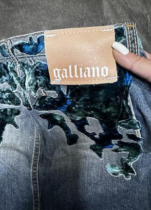 Galliano 🔥🔥юбка джинсовая5 фото