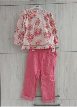 Брендовий костюм кофточка і штани мікровельвет