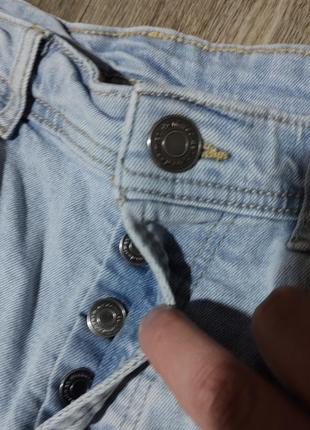 Мужские джинсы / denim co / штаны / брюки / мужская одежда / чоловічий одяг / светло-синие джинсы /4 фото