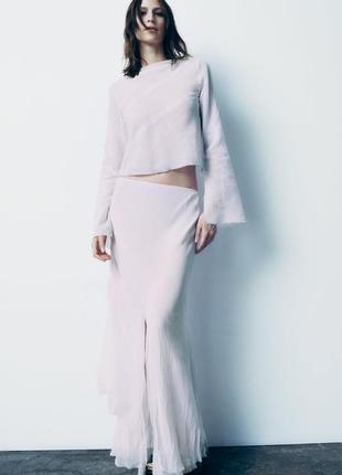 Костюм zara юбка и блузка
