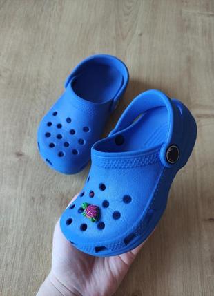 Детские сабо crocs , оригинал, р.8-9(25-26).1 фото