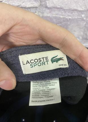 Унісекс чоловіча жіноча мужская женская кепка бейсболка панама lacoste6 фото