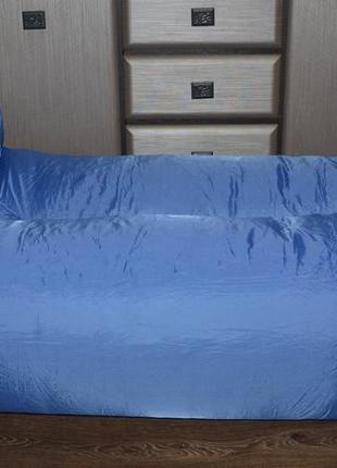 Фирменный надувной матрас гамак (ламзак). crivit синий l15-9901954 фото