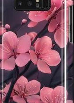 Чохол на samsung samsung note 8 пурпурова сакура "6075m-1020-5939"