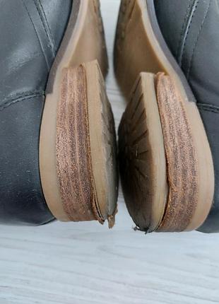 Брендовые кожаные ботинки tomaris нижняя