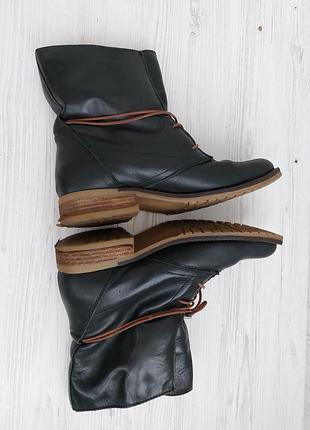 Брендовые кожаные ботинки tomaris нижняя