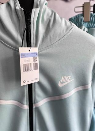 Спортивный костюм nike tech fleece blue sky, голубая новинка2 фото