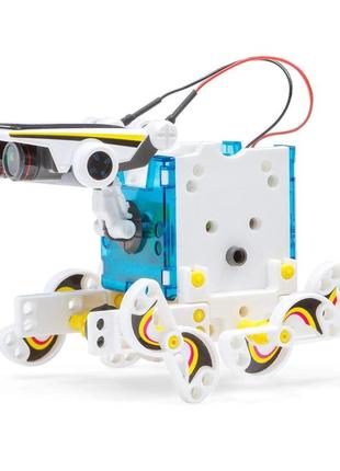 Робот конструктор 14 в 1 на солнечной батарее educational solar robot / обучающий конструктор игрушка детский 7