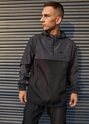 Чоловічій весняний анорак з плащівки