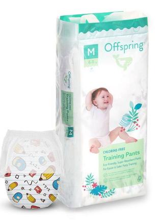 Підгузки-трусики offspring розмір m (6-11 кг) 42 шт, шкільне приладдя