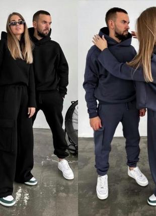 🔥🔥🔥улюблений family look😎😎😎 ☄️тепленькl парнl костюми✅️ (не кошлатиться!) флис