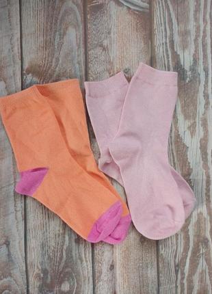 Носки 2 шт девч.primark 27_30, прибл.4/6роки

стопа прибл.16 см не растягивающие