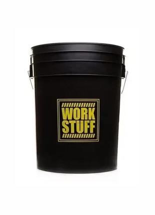 Відро для миття автомобіля - work stuff detail bucket black