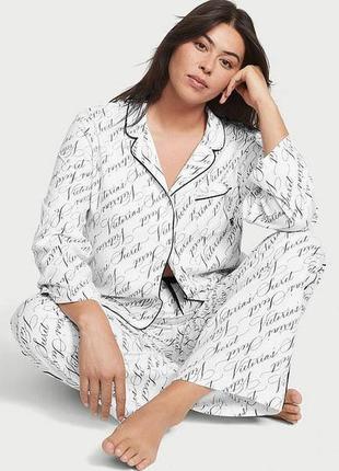 Victoria´s victorias secret виктория сикрет пижама, костюм для дома flannel long pajama set