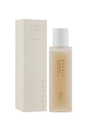 Зволожуючий тонер з екстрактом гриба альбатрелус needly ph balancing toner, 145 мл
