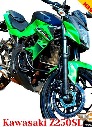 Kawasaki z250sl защитные дуги